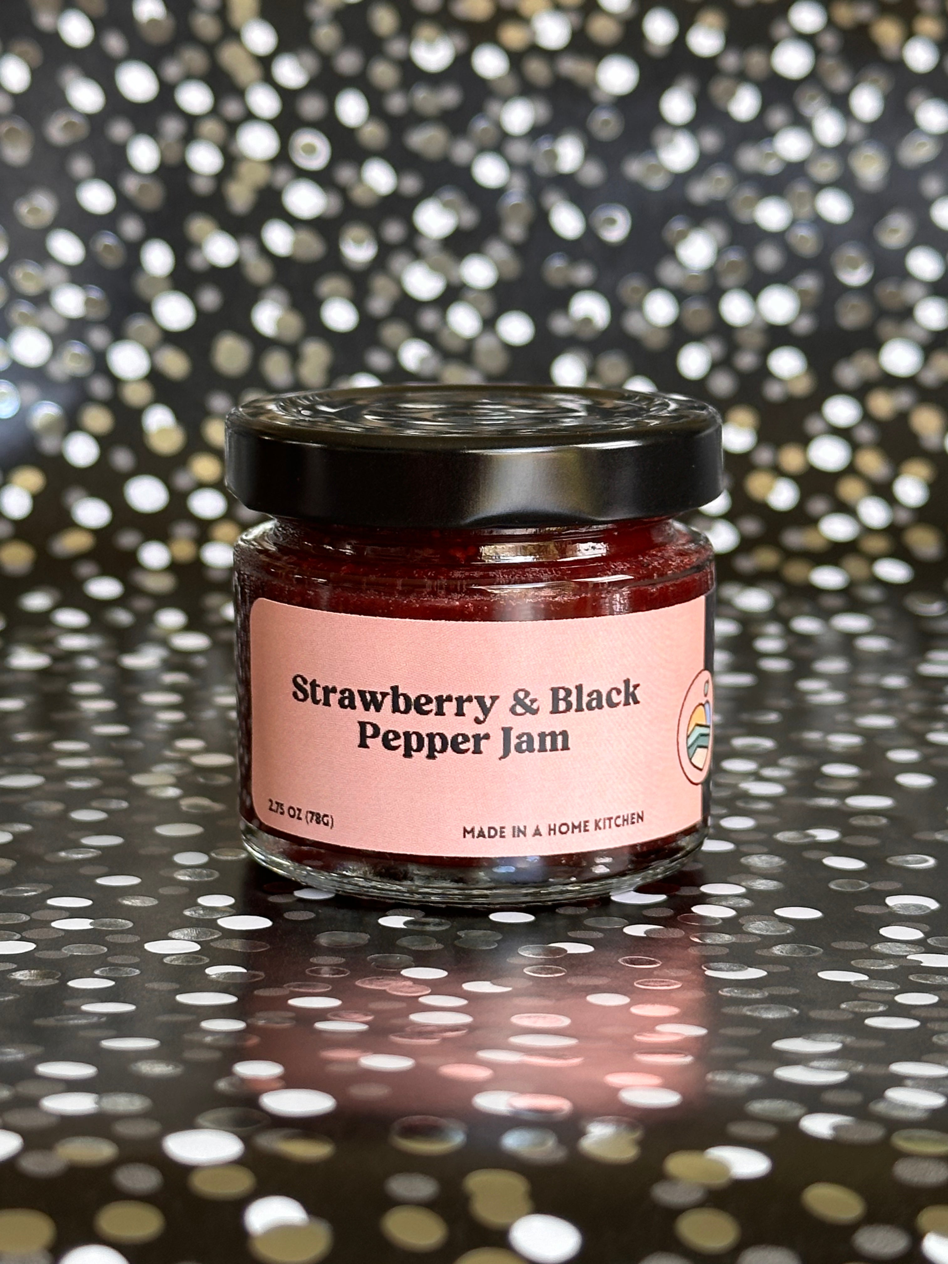 Strawberry Jam with Black Pepper