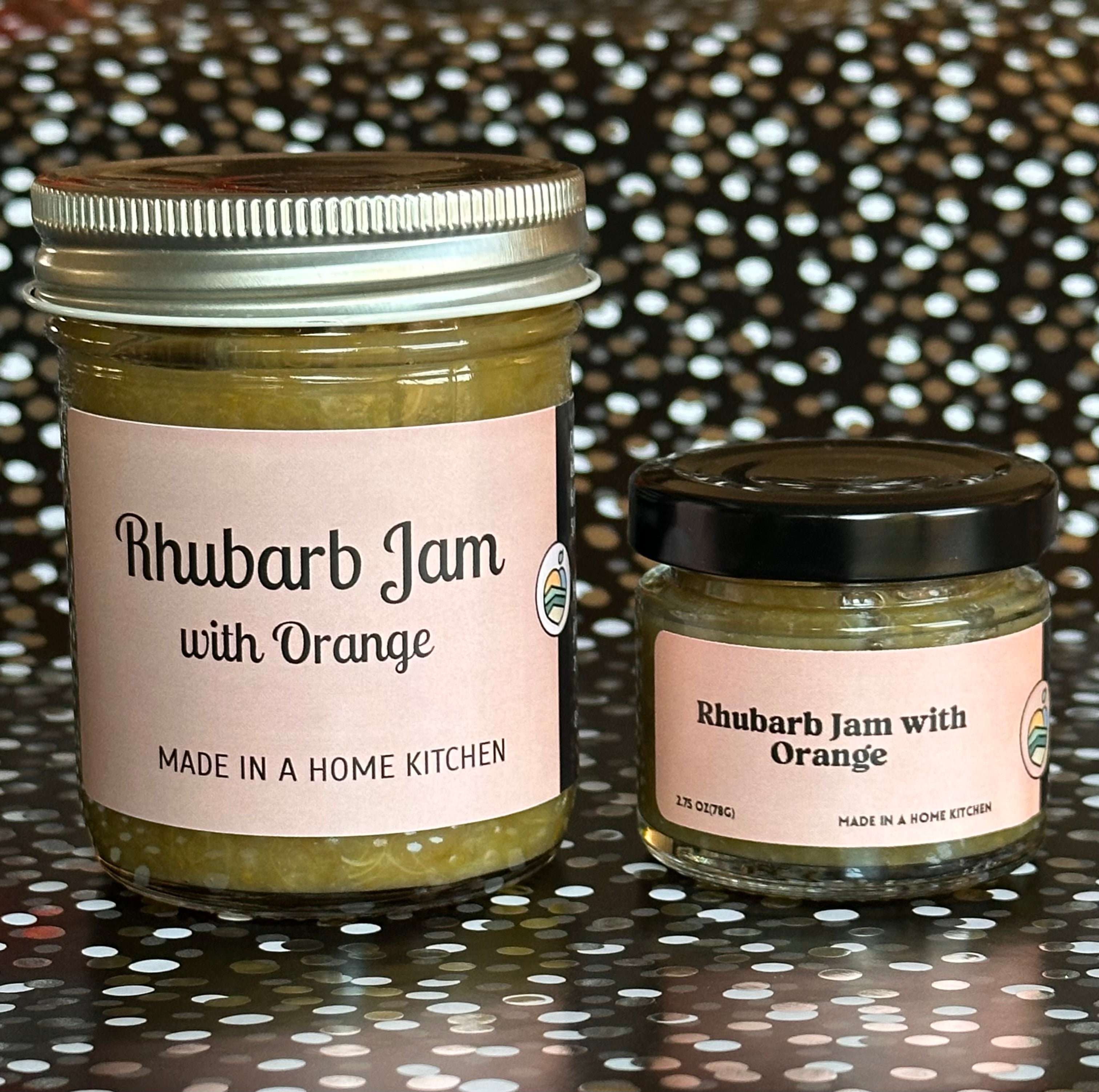 Rhubarb Jam with Orange