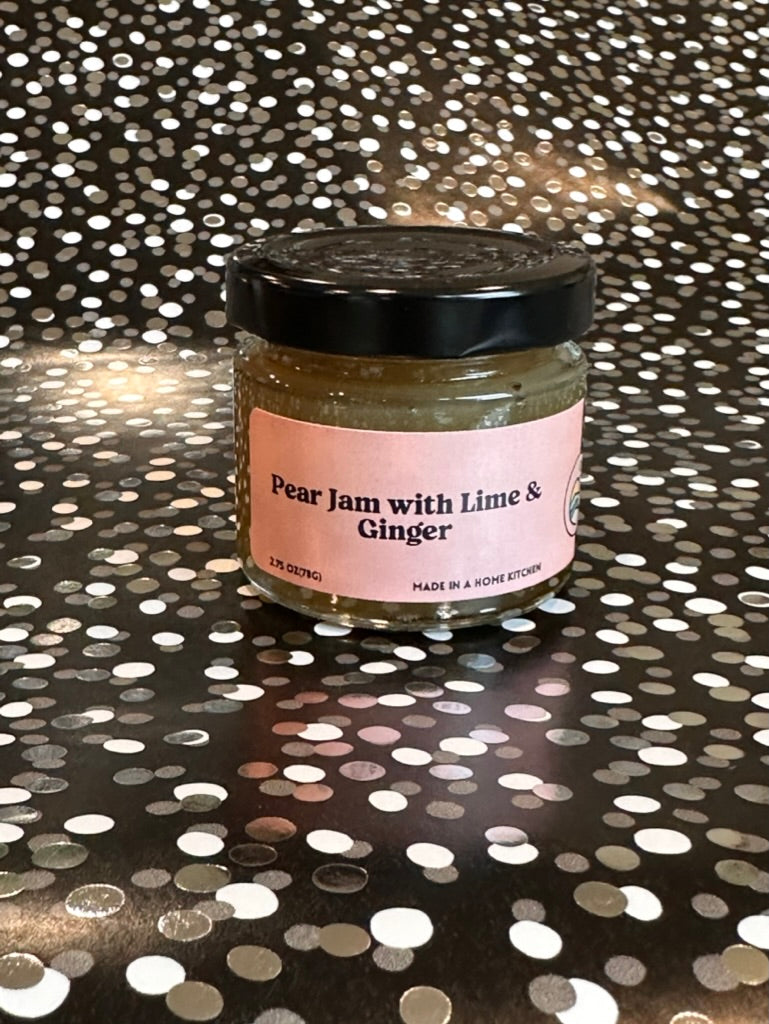 Pear Jam with Ginger and Lime