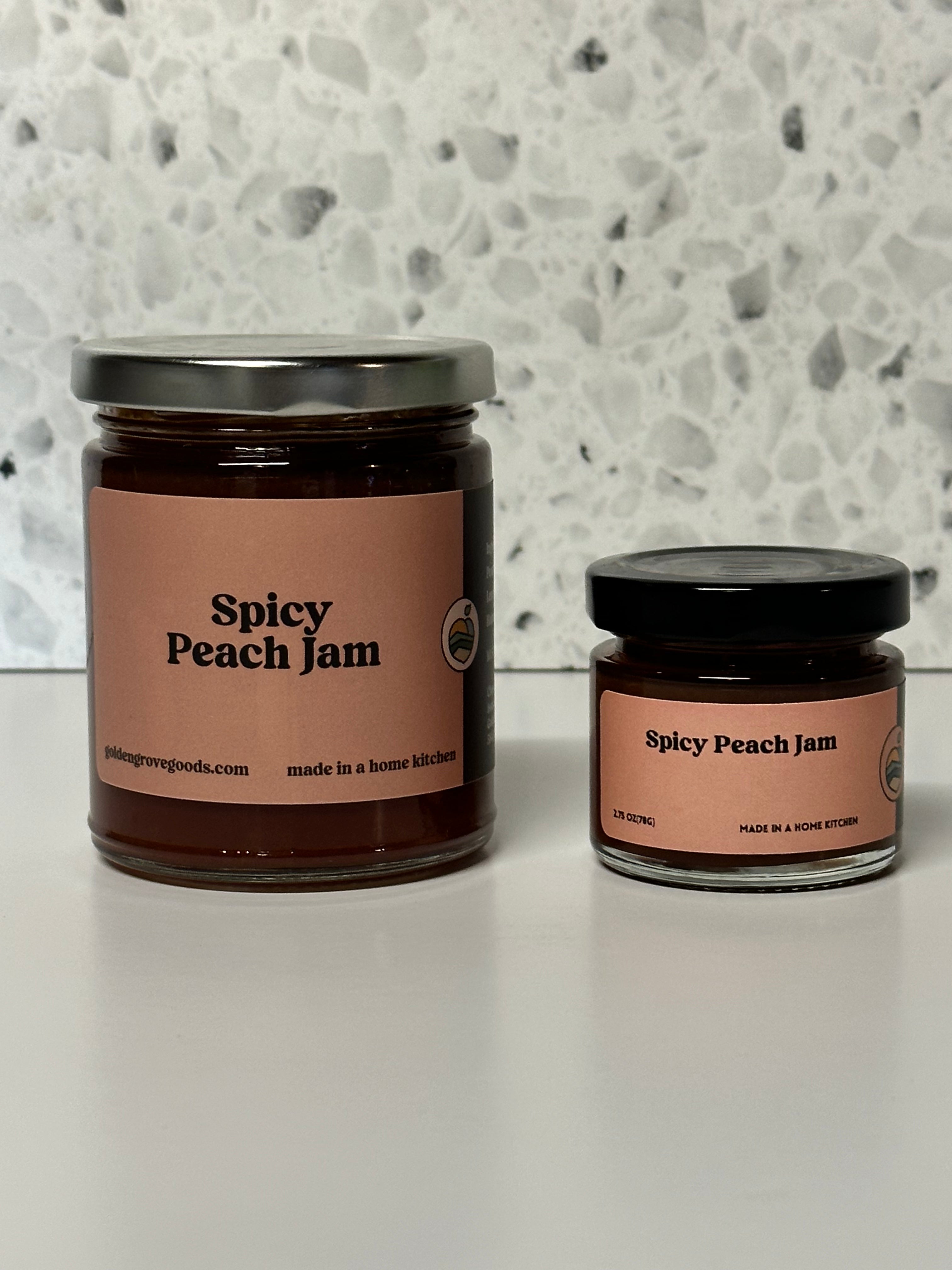 Spicy Peach Jam