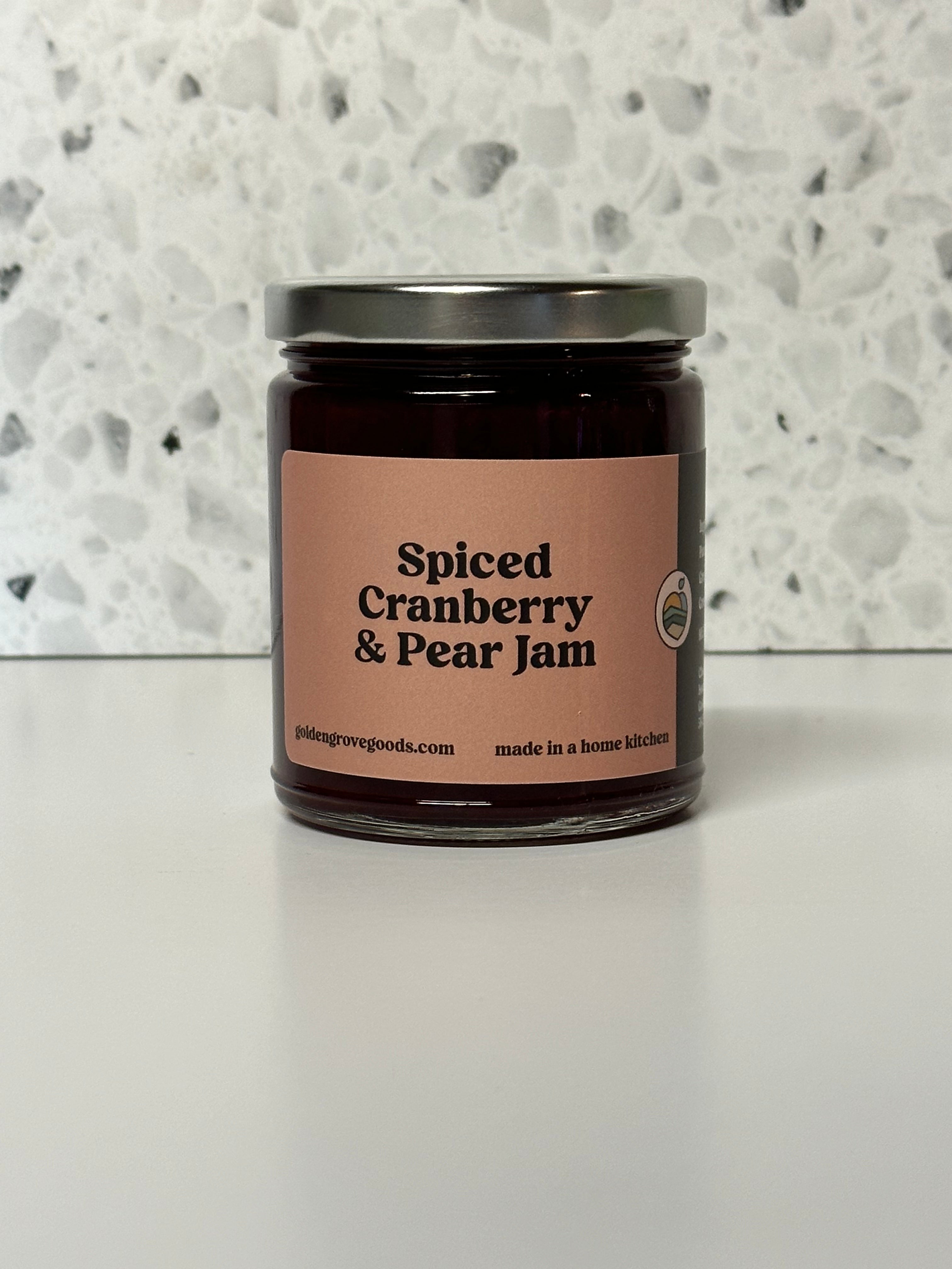 Spiced Cranberry & Pear Jam