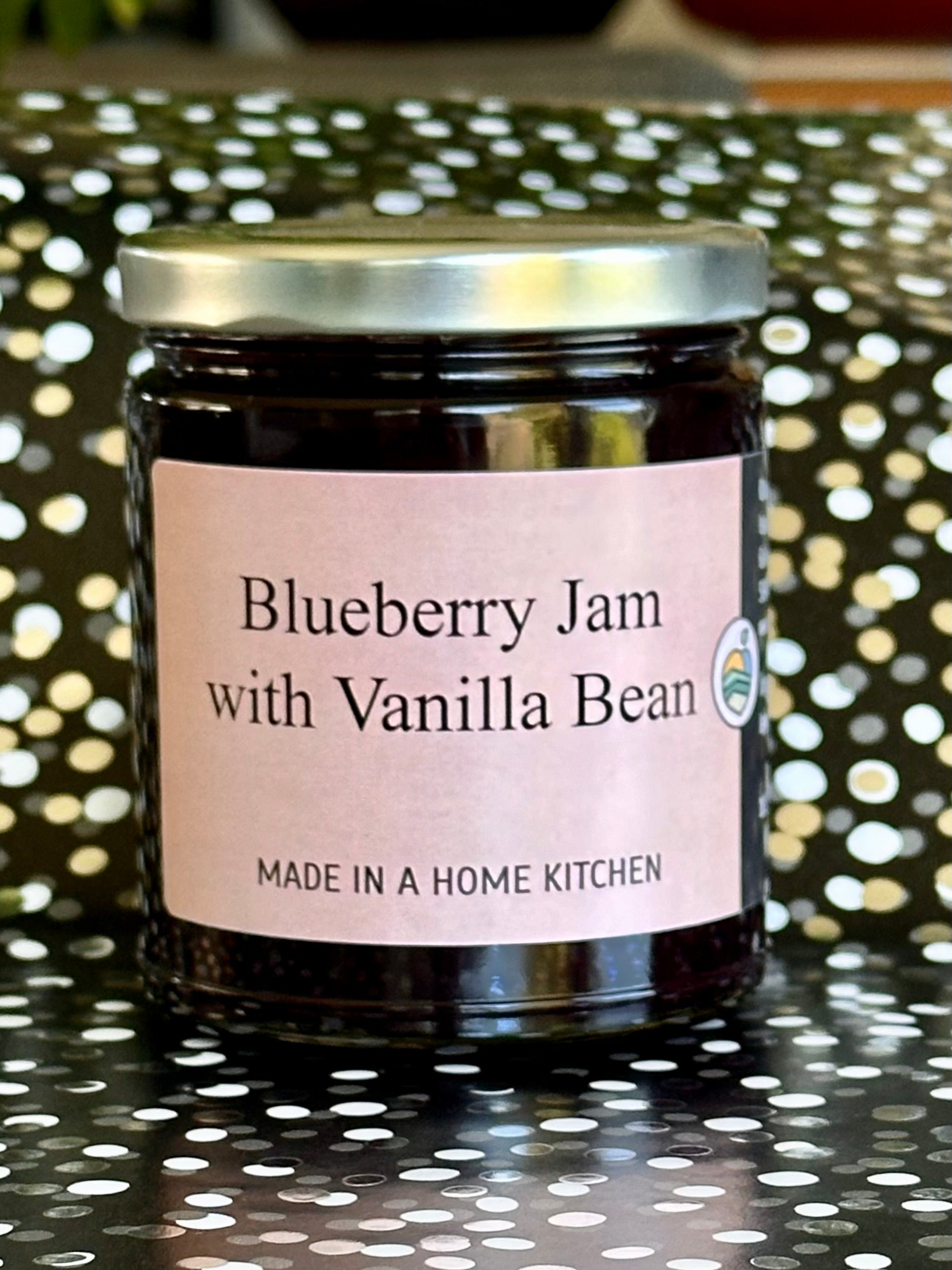 Blueberry Jam with Vanilla Bean