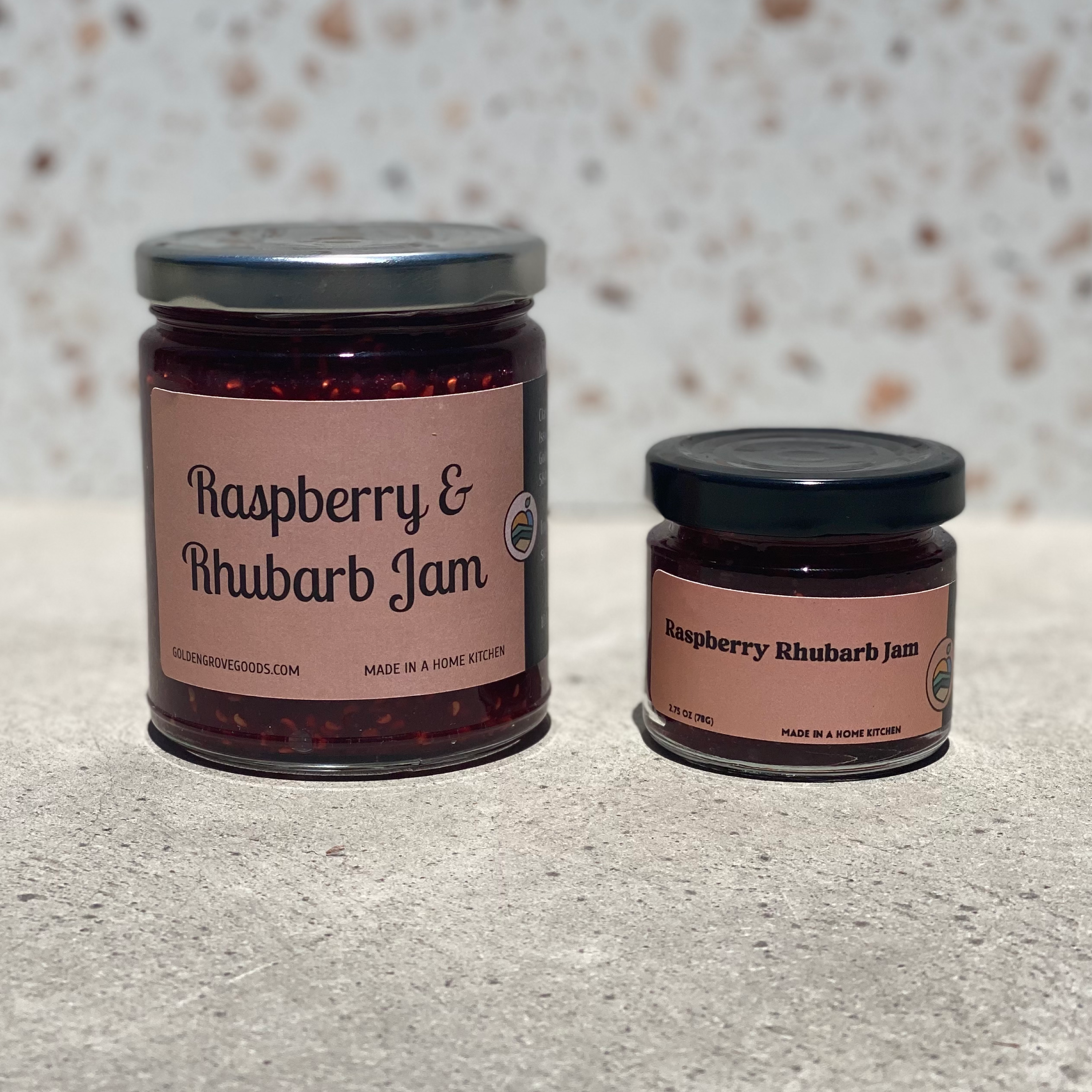 Raspberry & Rhubarb Jam